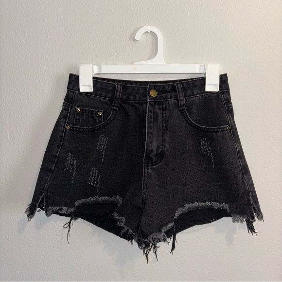 FALMER HERITAGE Jean shorts with distress Size S - Picture 1 of 6